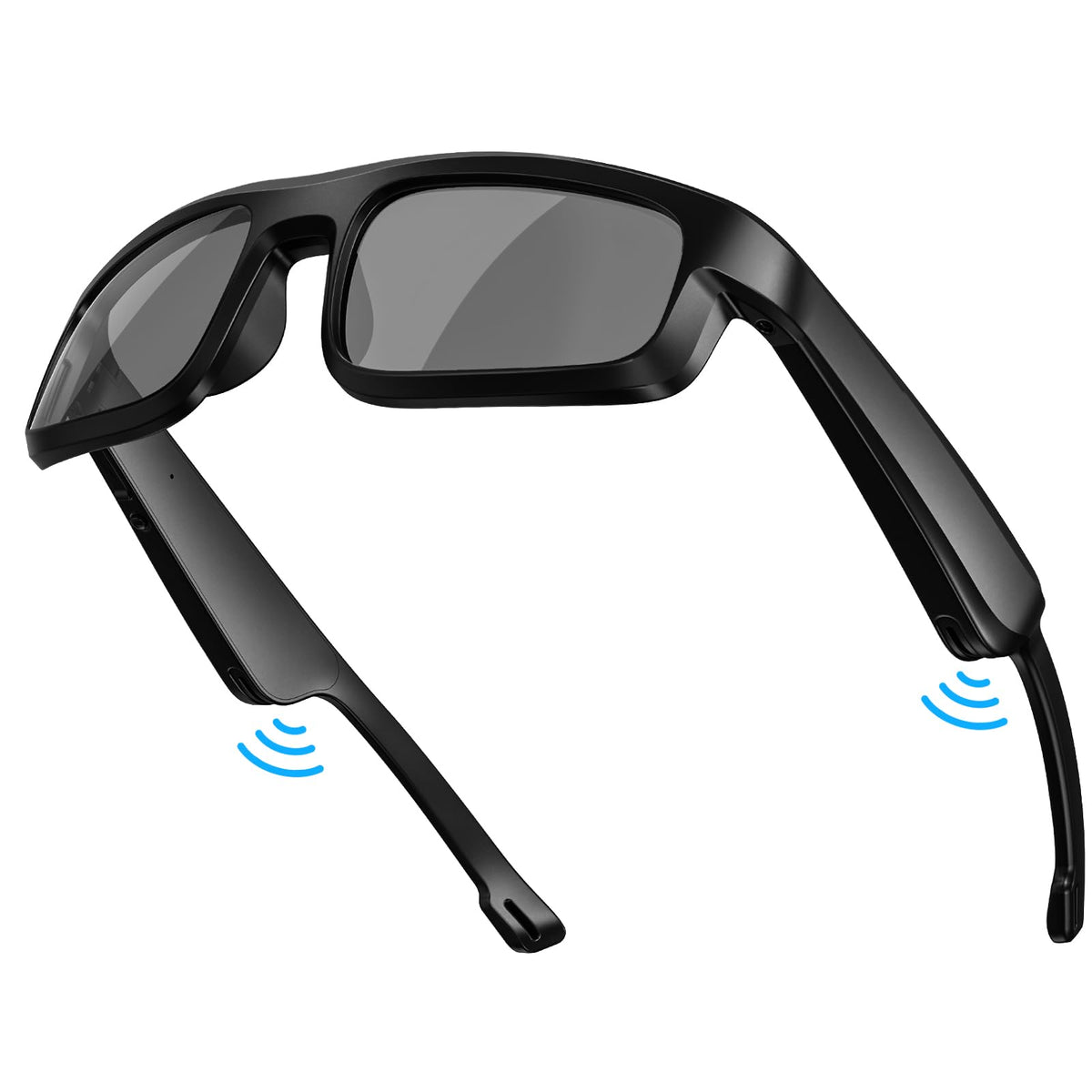 LVTEL Smart Glasses with polarized lenses offering glare reduction and true color view