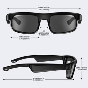 LVTEL Smart Glasses voice assistant ready for quick commands