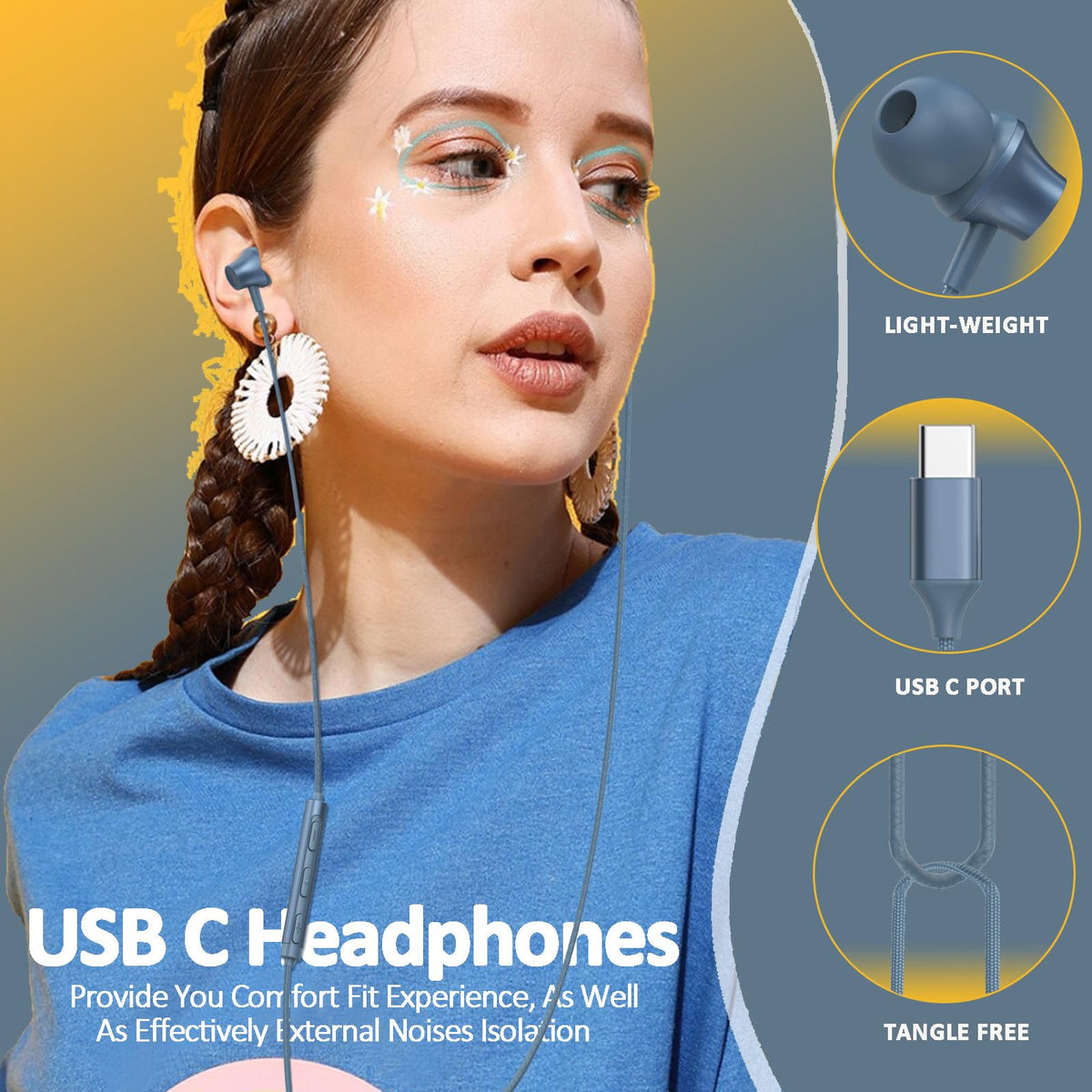 Lvwacun built-in mic enables hands-free calling with clear voice pickup.