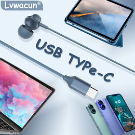 Lvwacun soft silicone tips ensure a secure seal across ear sizes.
