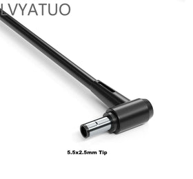 LVYATUO 120W adapter side ports, supports versatile Asus compatibility.