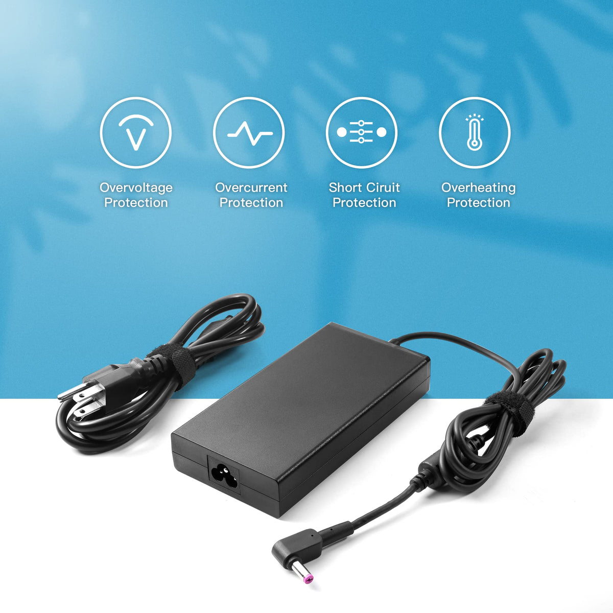 LVYATUO 135W adapter in use with Acer Nitro laptop