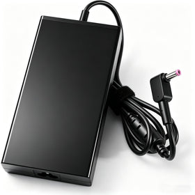 LVYATUO 135W charger front view powering Acer Nitro laptop