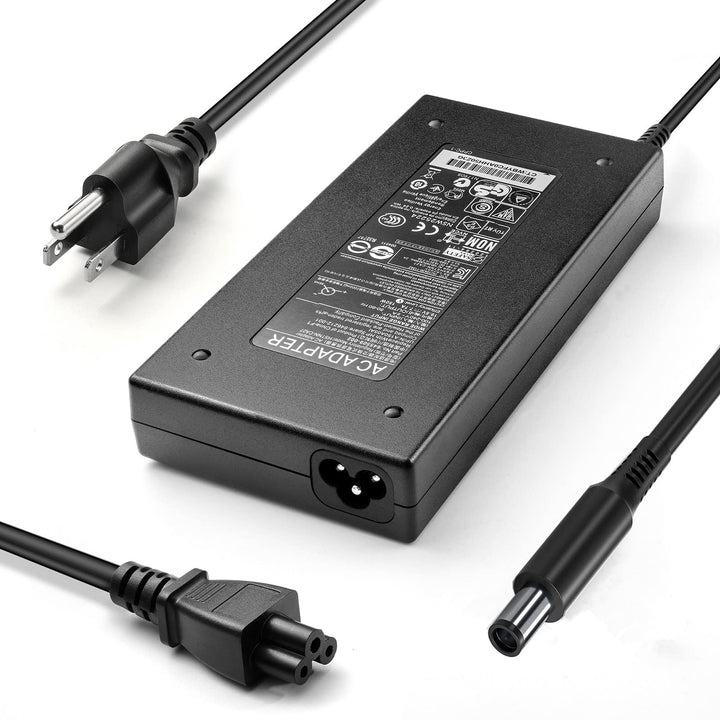 LVYATUO front view of 150W charger showing label and ports, reliable replacement