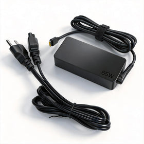 LVYATUO 65W USB-C charger front view for ThinkPad, fast charging on the go