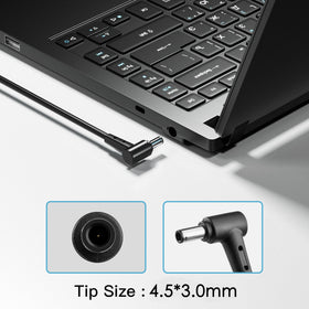 LVYATUO detachable power cord emphasizing easy replacement and travel convenience