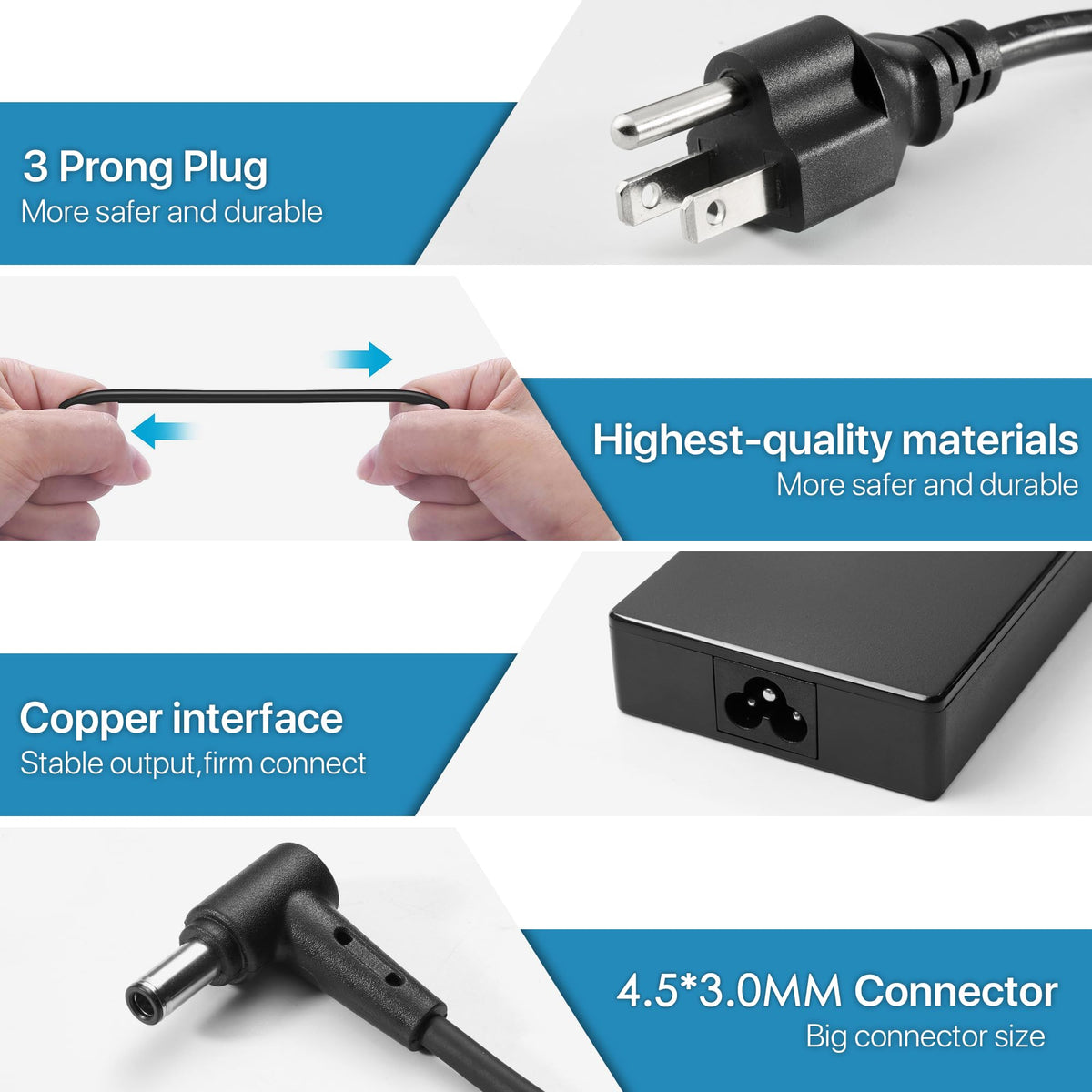 LVYATUO label and specs close-up showing 20V 6A rating for safe selection