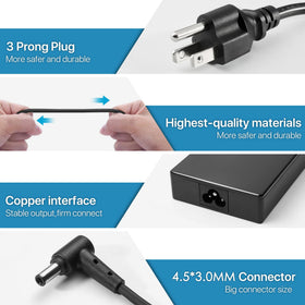 LVYATUO label and specs close-up showing 20V 6A rating for safe selection