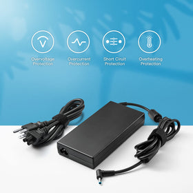 LVYATUO adapter beside a hand for scale illustrating portable size