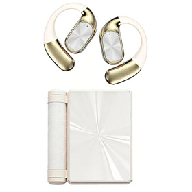 LVYEZHI True Open Earbuds with stable Bluetooth 6.0 for smooth calls and music.