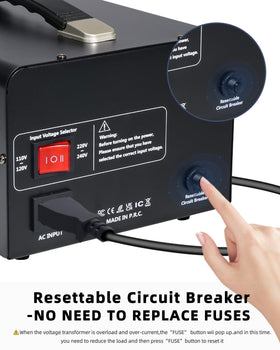 LVYUAN resettable circuit breaker for safe, hassle-free resets