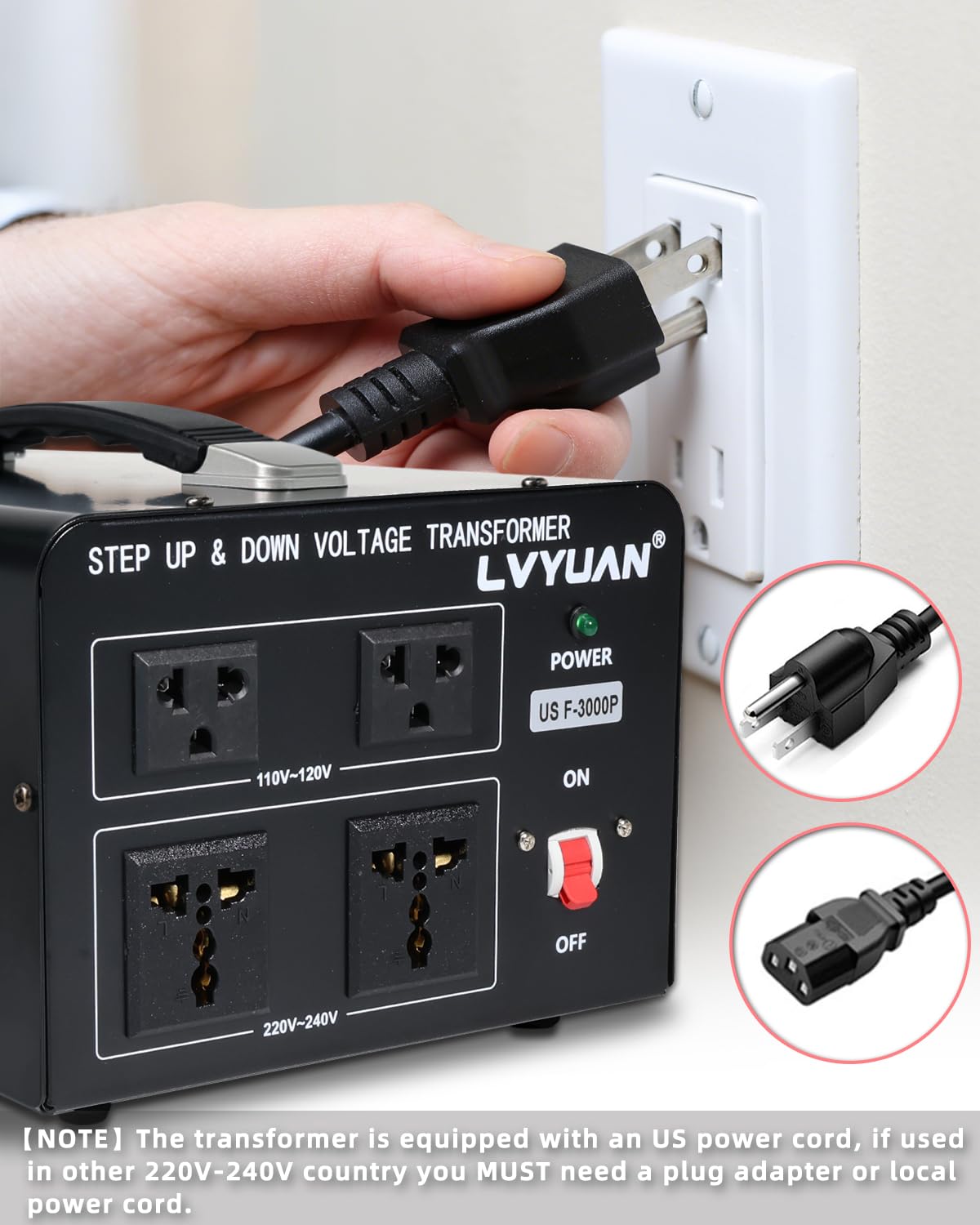 Sturdy metal casing and quiet operation of LVYUAN transformer