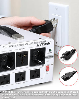 LVYUAN 5000W transformer metal casing for rugged protection