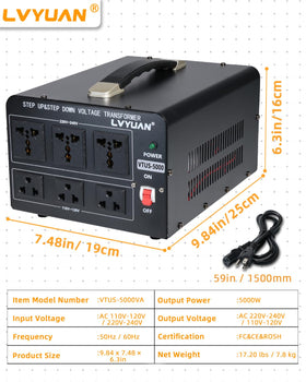 LVYUAN safety-certified design offers reliable performance during use
