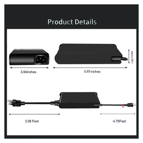 Lwuqen packaged adapter with power cord and documentation for ready out-of-box use