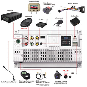 LXKLSZ steering wheel control compatibility keeps quick access at hand.
