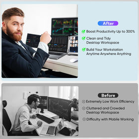 LXU 16:10 1200P IPS display offers extra vertical space and clarity