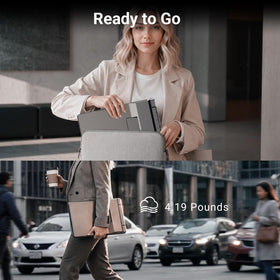 LXU carrying bag and 1-year warranty ensure safe transport and support