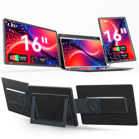 LXU Laptop Screen Extender in 16inch view boosts focus for on‑the‑go work.