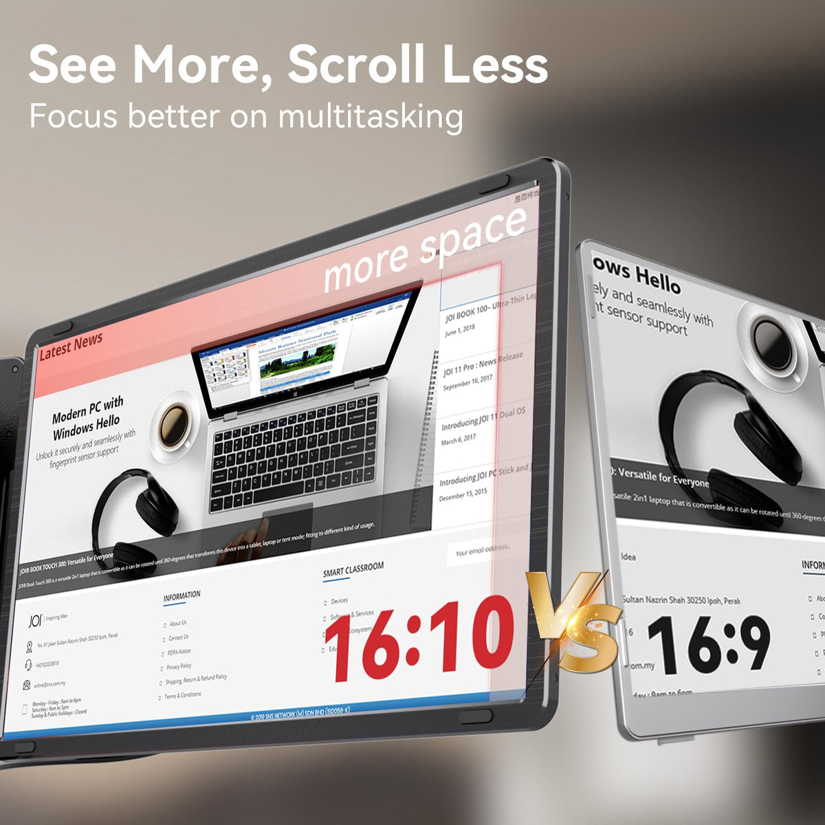 LXU Screen Extender fits Pro and Max series for versatile layouts.