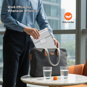 LXU on-the-go workflow with a secondary screen for laptops