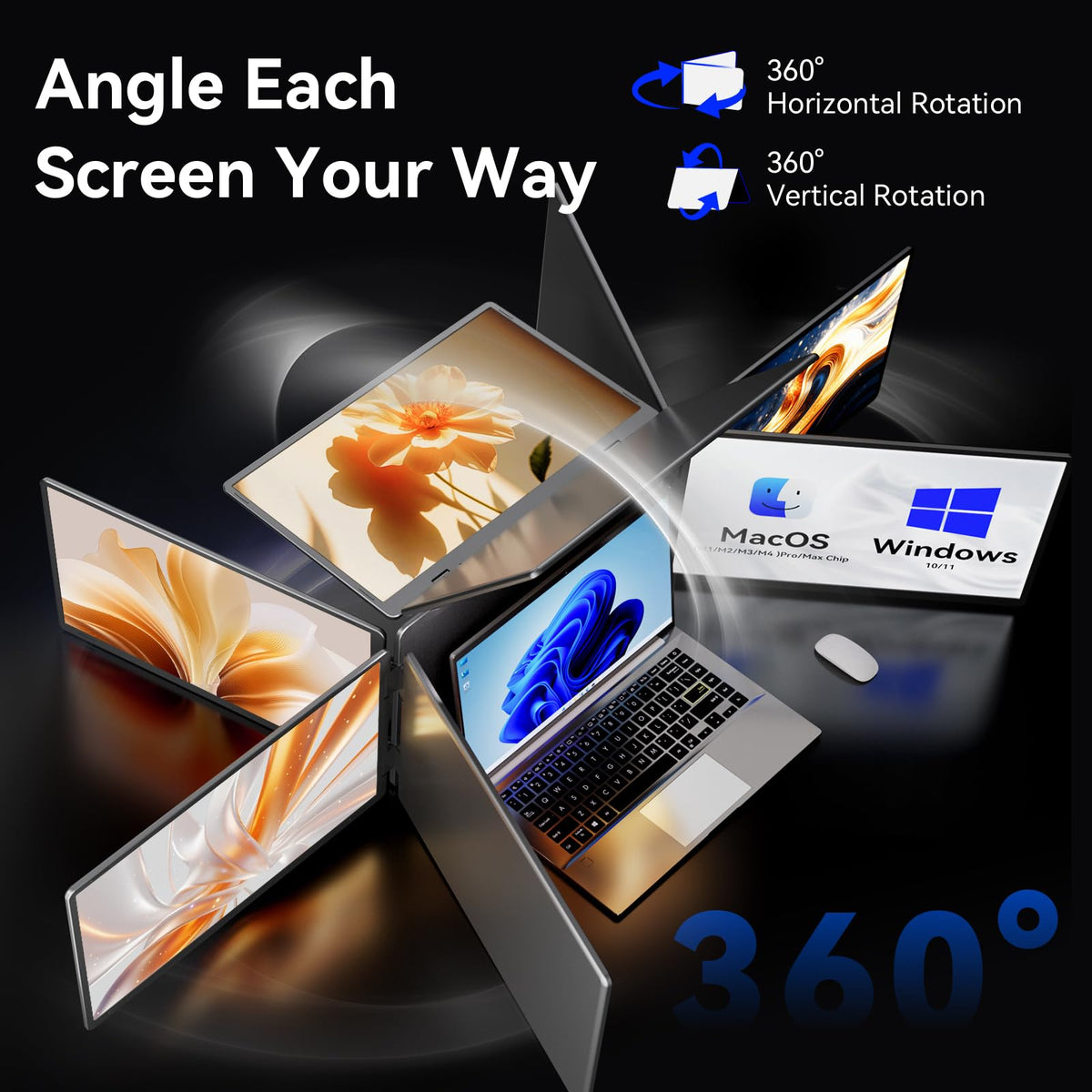 LXU wide 16:10 aspect ratio enhances productivity and creative layout.