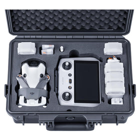Lykus case front packed view showing neat gear storage and quick access