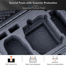 Lykus Titan MM510 side latch and hinge detail demonstrating strong secure closure