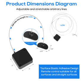 Lynvire 30-second setup for quick installation on clean surfaces