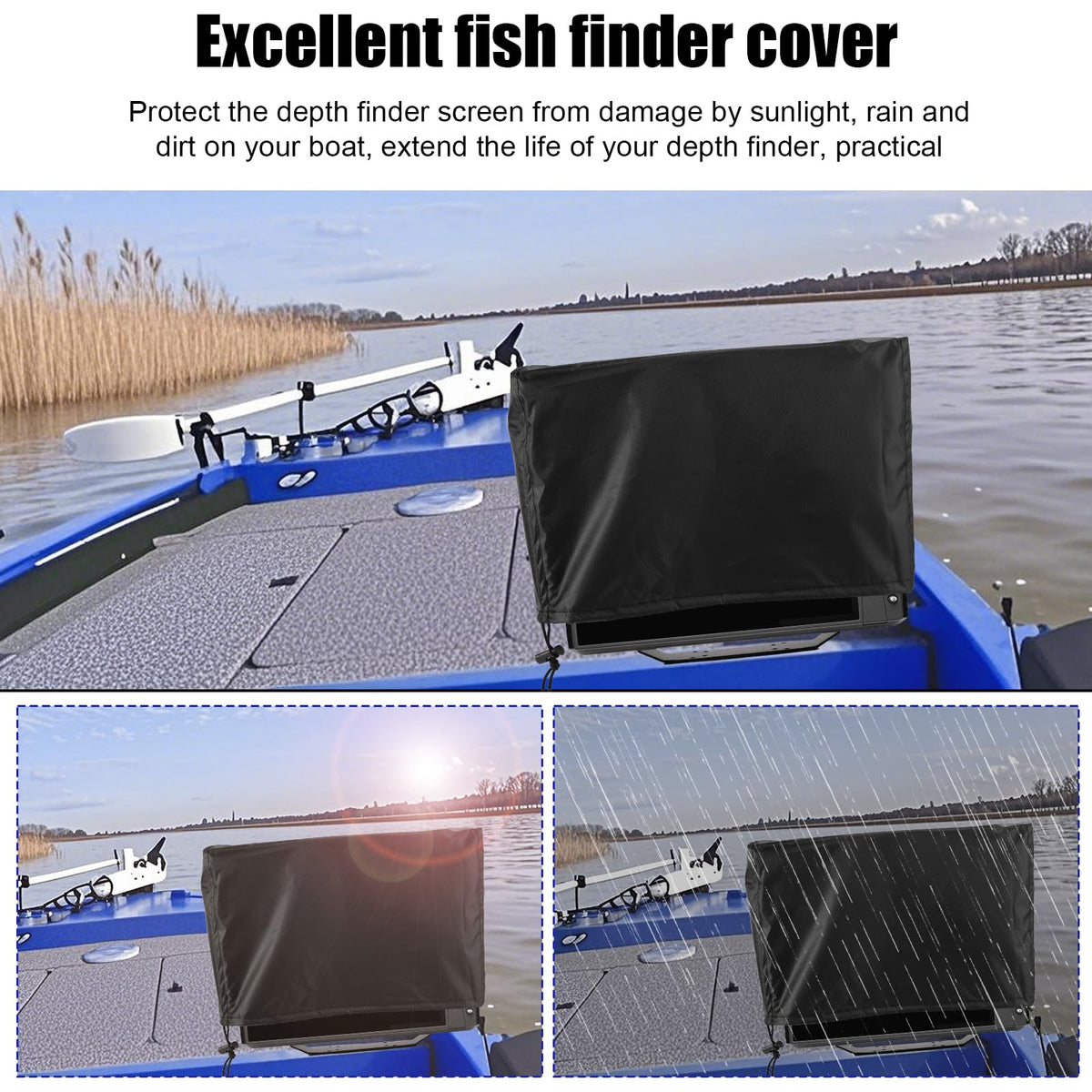 Lyreh folded cover compact for storage and easy transport