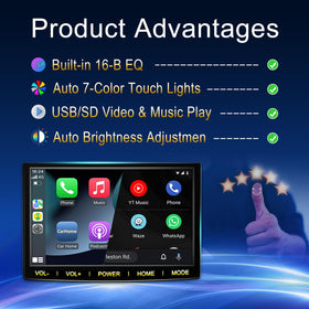 LYTDZ-CA 16-band equalizer interface with multiple sound modes