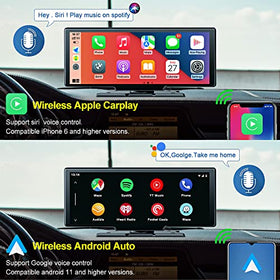 LYTDZ-CA size comparison against steering wheel showing compact portability