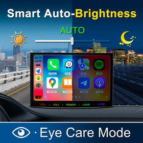 LYTDZ-CA interface displaying navigation via wireless CarPlay