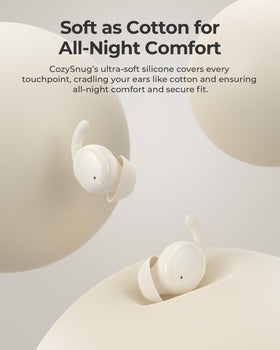 Lytmi CozySnug C1 held in hand to show scale and lightweight design benefit