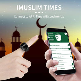  LYZHQHT Tasbih Ring charging kit included for reliable power.