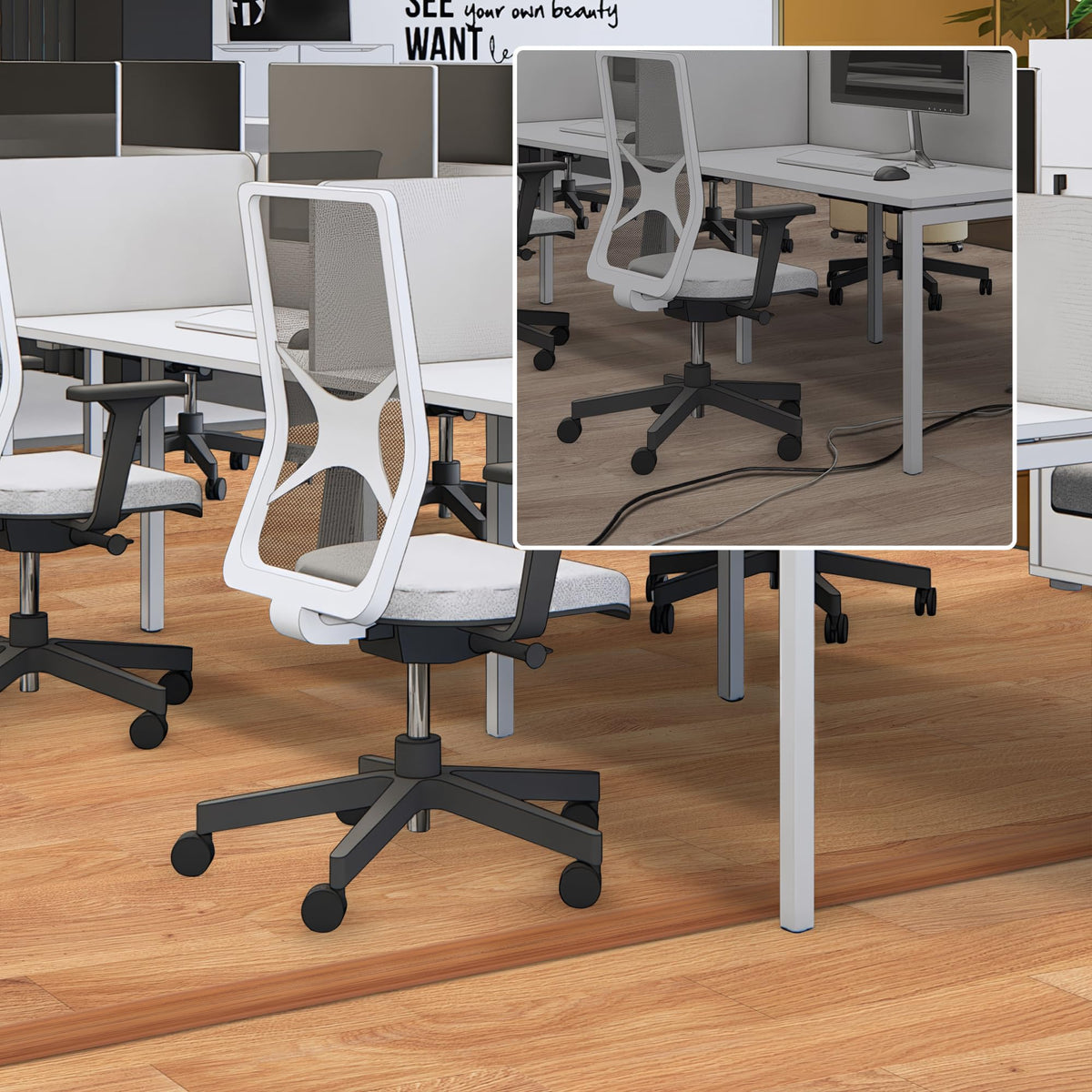 Close-up of wood-grain texture on LZEOY floor cover highlighting premium aesthetics