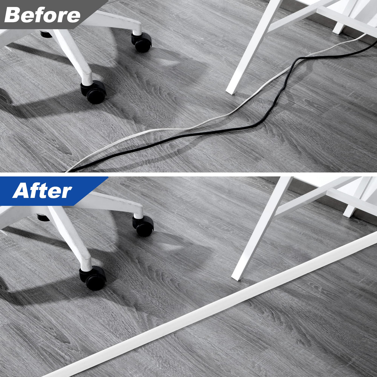 LZEOY cord cover suitable for offices, classrooms, and homes to organize wires