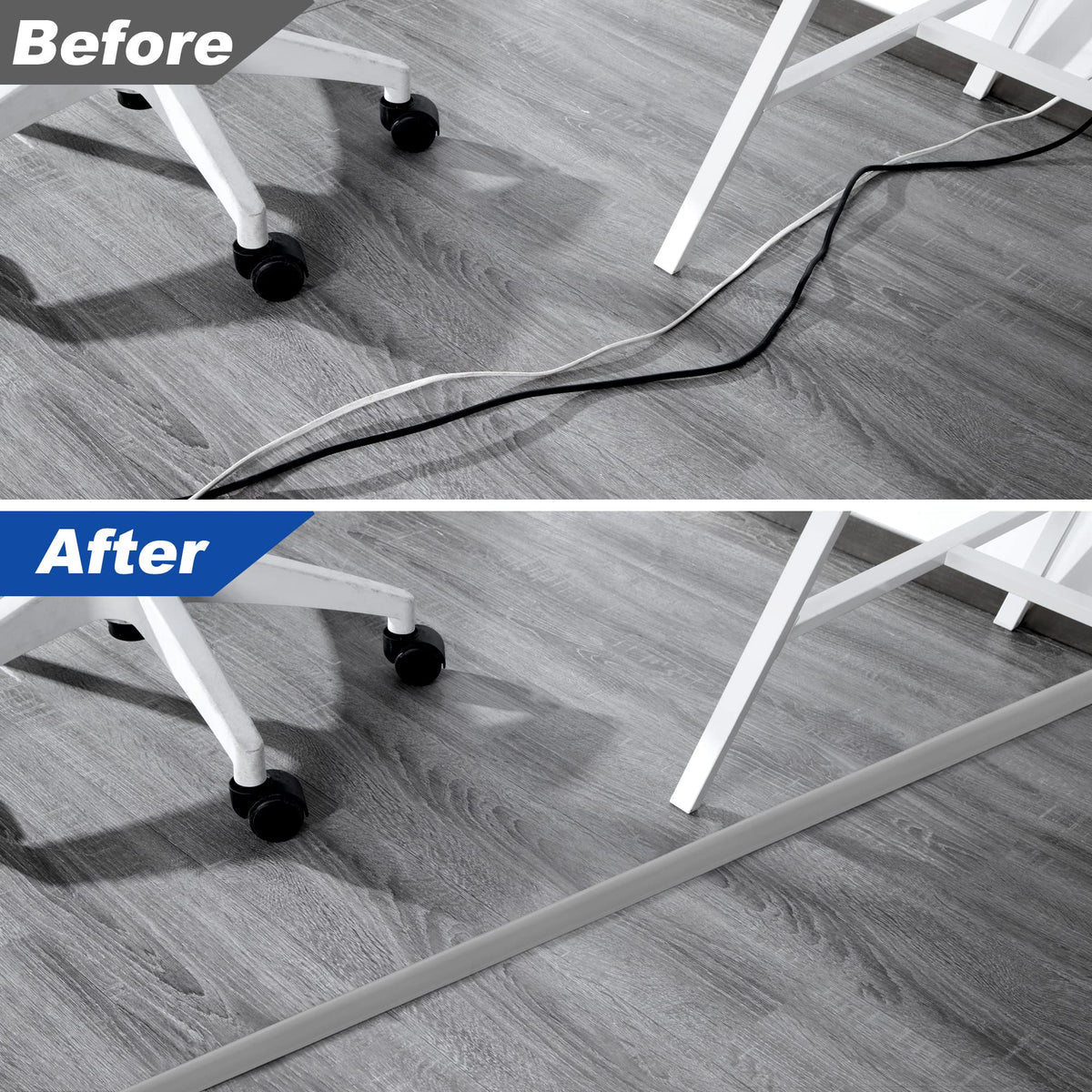 LZEOY cord cover suitable for offices, classrooms, gyms, and homes.