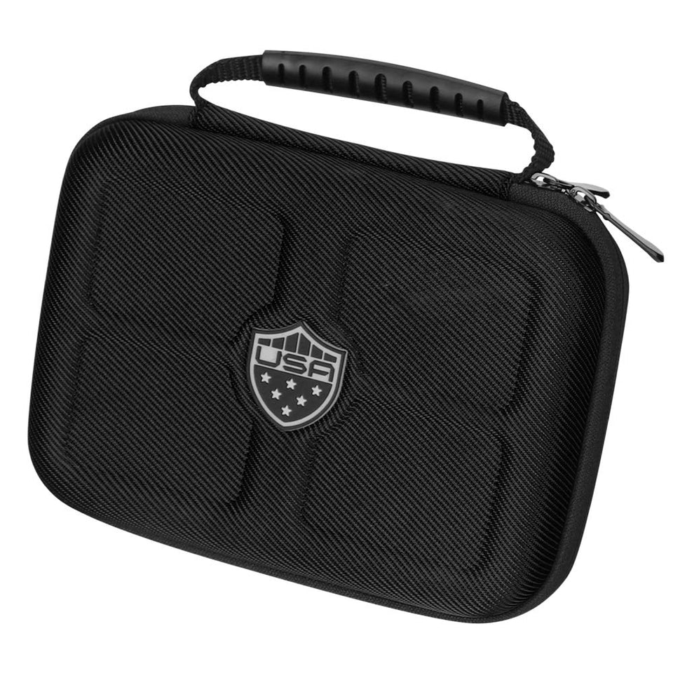 LZFAN Voice Caddie Swing Case front view showing portable protection for the SC300