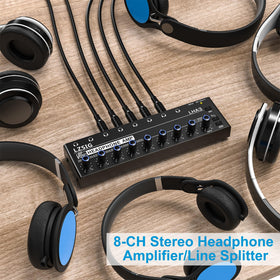 LZSIG positioned in a small studio setup illustrating multi-user monitoring