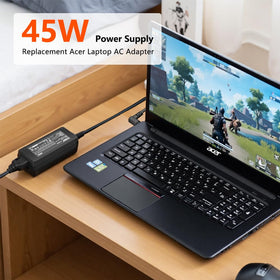 LZUMWS Adapter with attached cable ready for desk or travel use