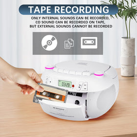 M-Amazup Boombox cassette section for analog tape nostalgia and recording