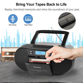 M-Amazup remote and LCD display highlighting simple control and convenient operation