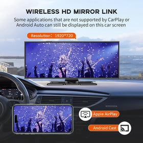 M CARKUMI mirror link streams your phone to the big screen