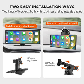 M CARKUMI split-screen helps with reversing and parking efficiently