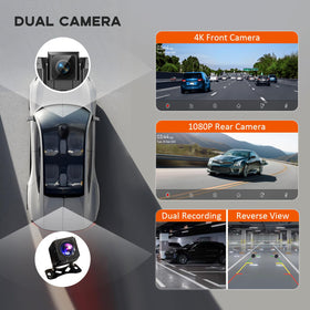 M CARKUMI wireless CarPlay/Android Auto enables hands-free navigation