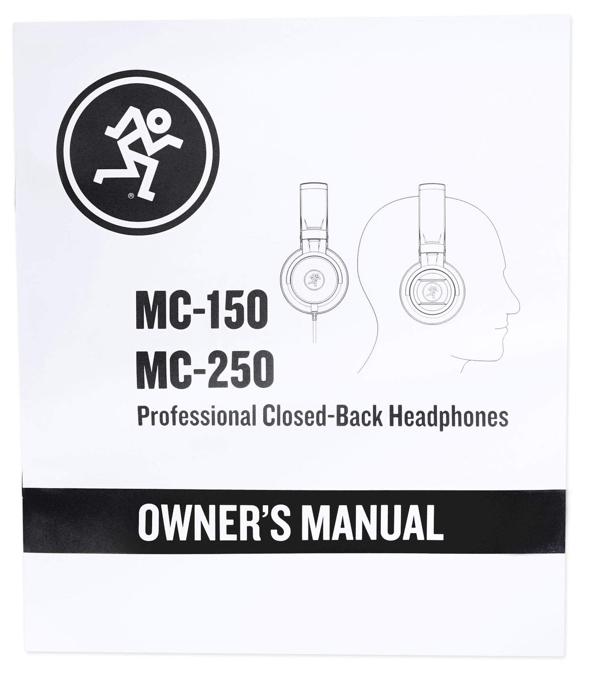 Mackie MC-150 closed-back design focused listening and isolation