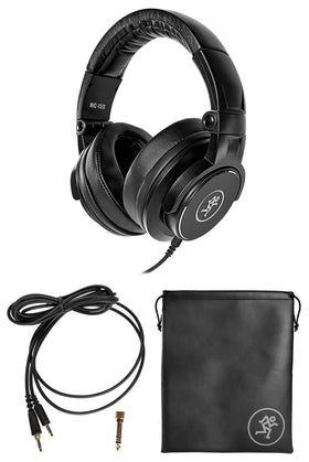 Mackie MC-150 foldable design shown for portable studio listening