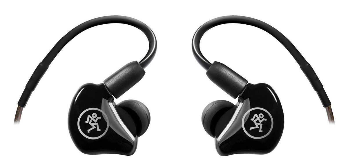 Mackie MP-220 dual-driver in-ear monitor with rich bass for stage use