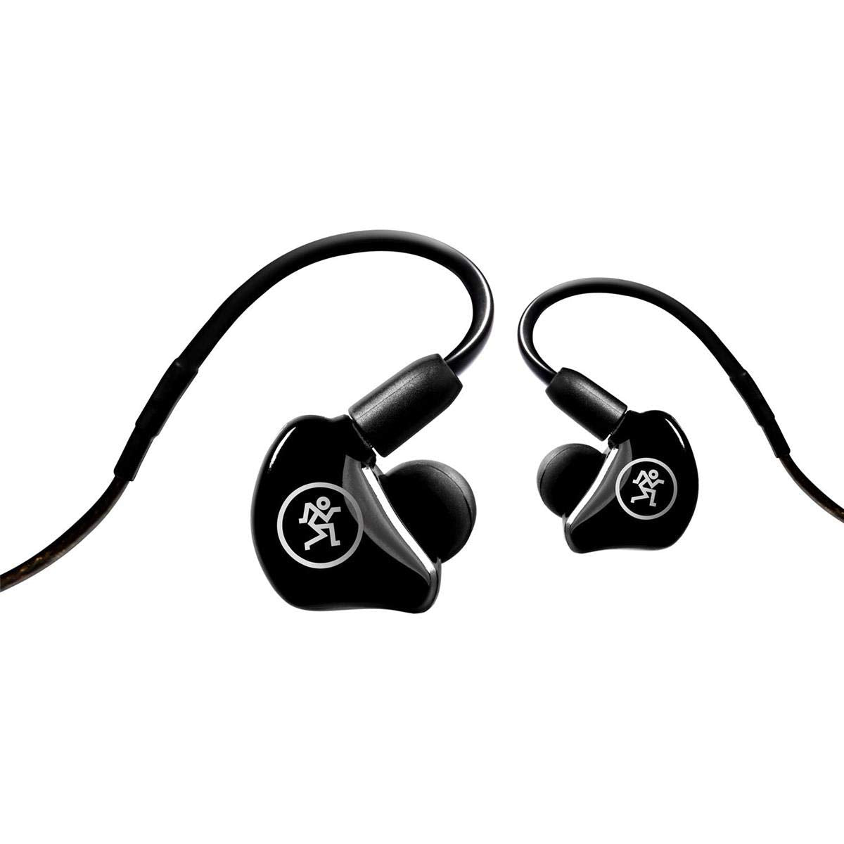 Mackie MP-240 in-ear design delivering ergonomic comfort and isolation.